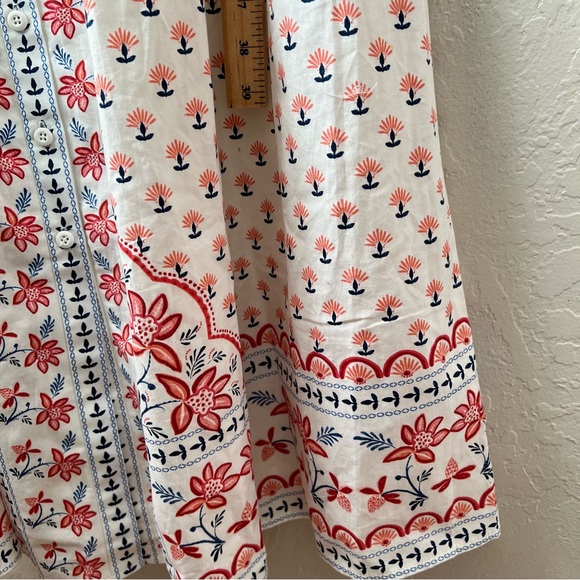 Gal Meets Glam Alisa Floral Button Front Maxi Dress Unicorn 🦄 - Picture 9 of 14